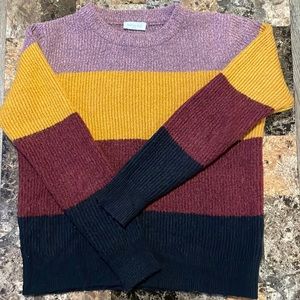 Coloblock sweater